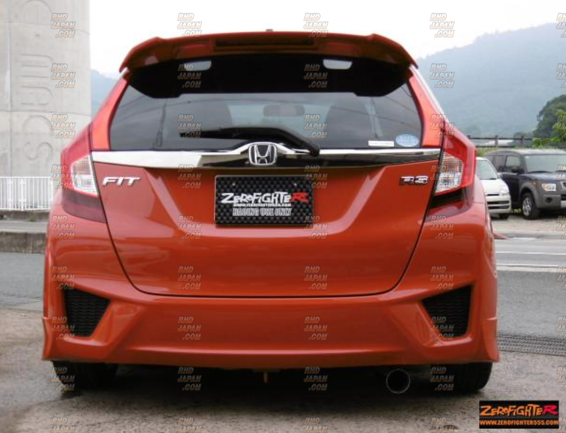 Zero Fighter Auto Custom Straight Muffler Rear with Silencer - Fit